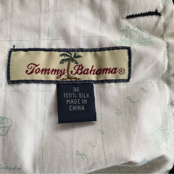 Tommy Bahama Black Silk Dress Shorts Size 36 - Picture 2 of 5